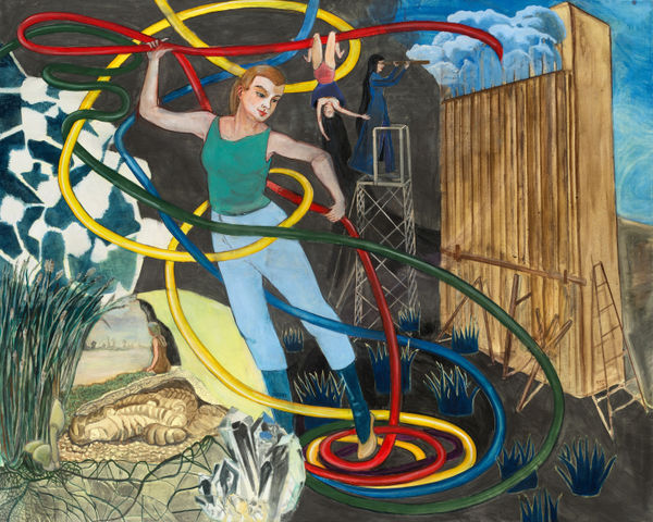 Rosa Loy Zeitschleife, 2015