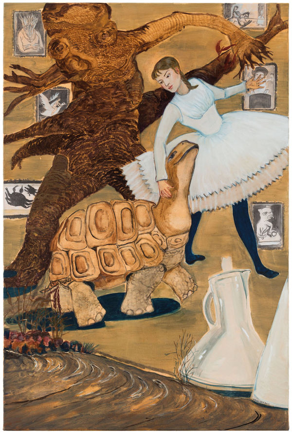 Rosa Loy Schlendernde, 2017