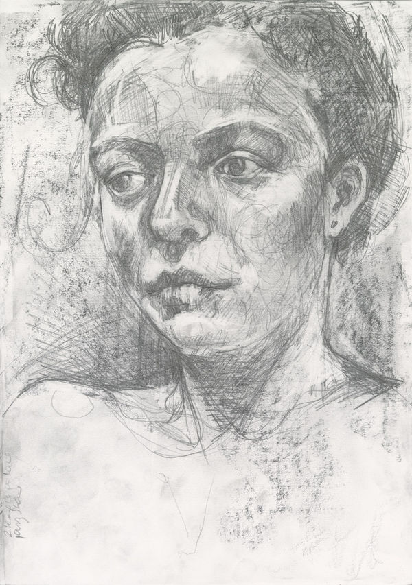 Carol Peace, Royal Drawing School - Life Portrait 2 Body Clothed Class, 2025