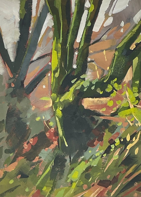 Noah Warnes, Mossy Trunk, 2023