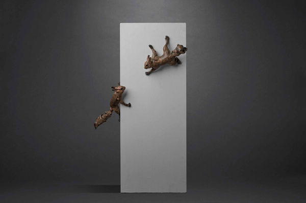 Fred Gordon, Red Squirrel Pair, 2020