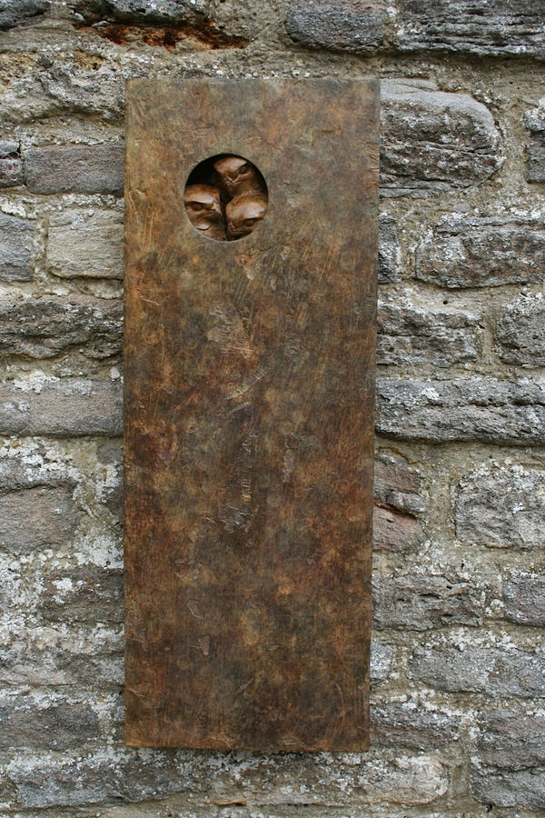 Adam Binder, Three Hawks Plaque, 2015