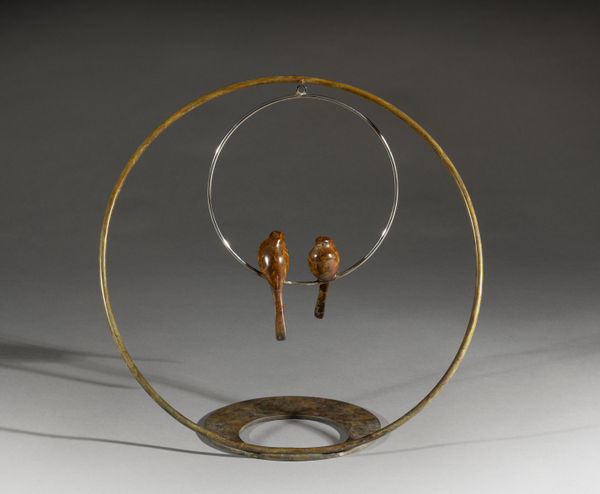 Simon Gudgeon, Pair of Long Tailed Tits , 2024