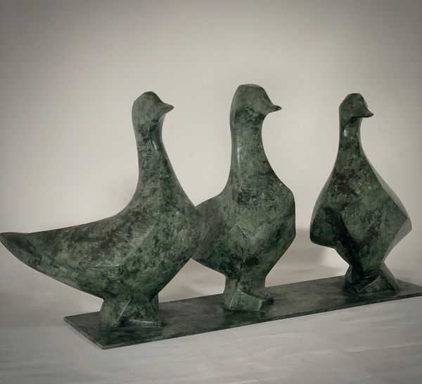 Marie Ackers, The Three Geese, 2024