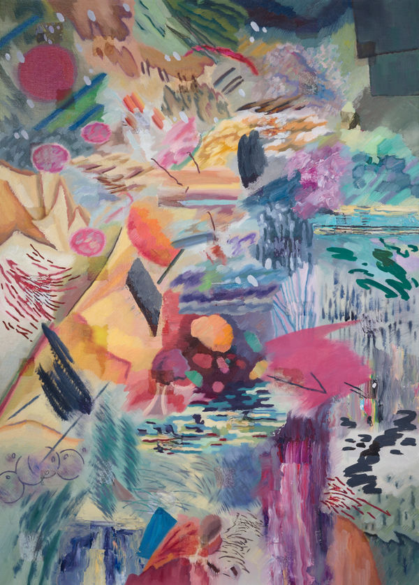 Woo Tae Kyung, P painting5, 2022