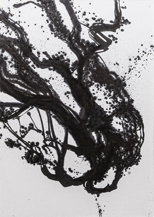 Lee Houk, 氾濫庭園 - 스스로 달리는 나무, 2022