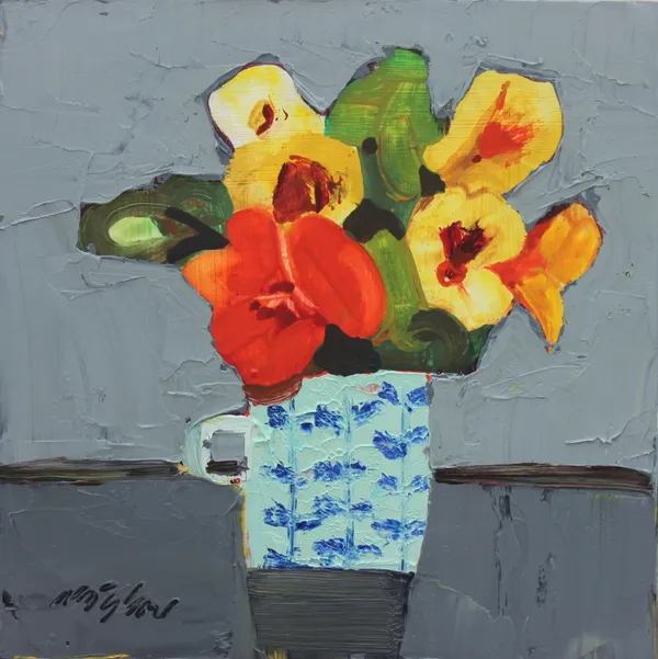 Mhairi McGregor, RSW PAI, Nasturtiums