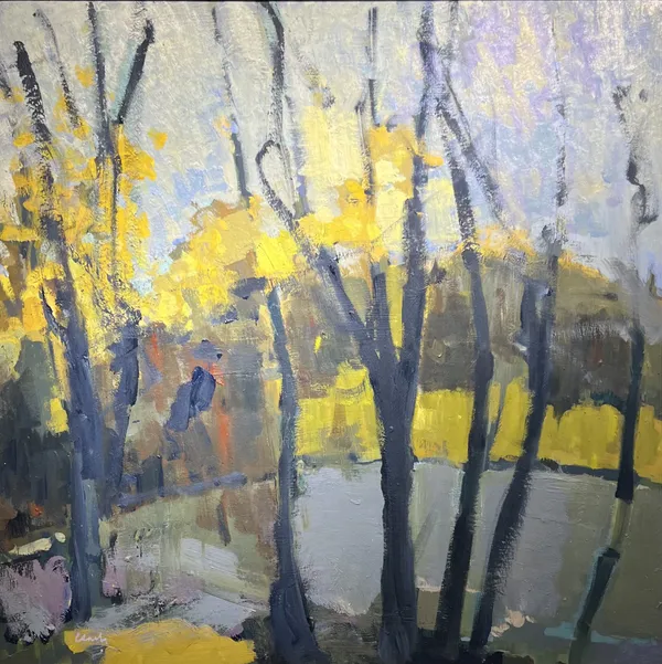 Michael G Clark, RGI RSW PAI, Study, View from My Studio