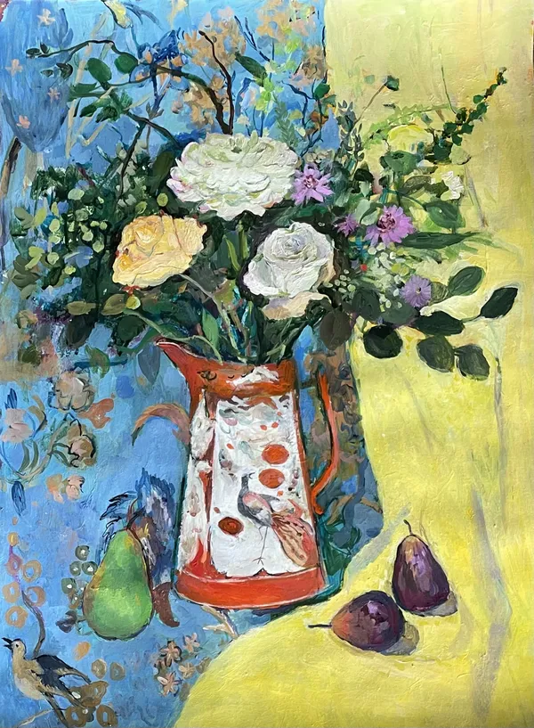 Ann Oram RSW, Summer Flowers and Fruits