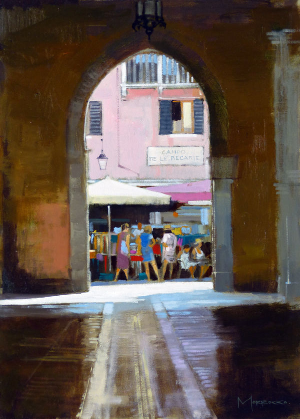 Jack Morrocco DA FRSA, Through to Campo de le Becarie, Venice