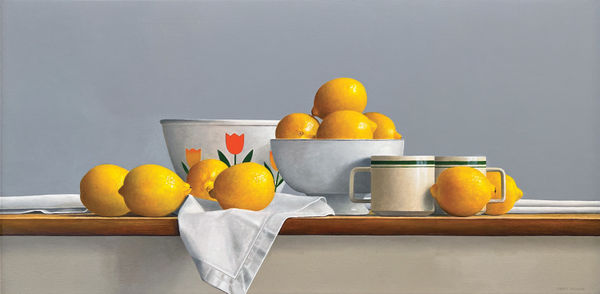 Janet Rickus, SOMETHING TO DO WITH LEMONS, 2021
