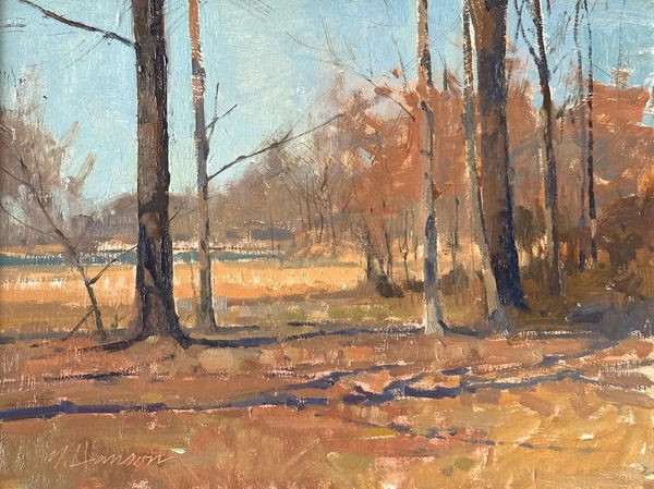 Marc Hanson (b. 1955), Backyard Study