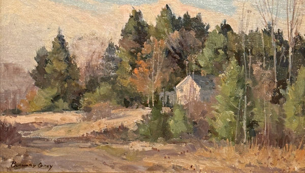 Bernard Corey (1914-2000), Tucked In (Home in Woods)