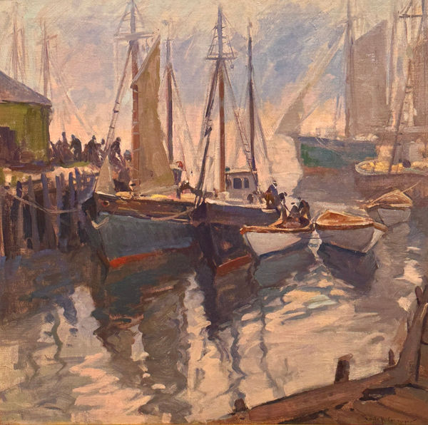 Emile A. Gruppé (1896-1978), Fishermen at Work