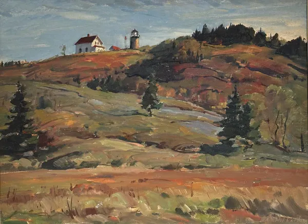 Aldro T. Hibbard (1886-1972), Monhegan Light