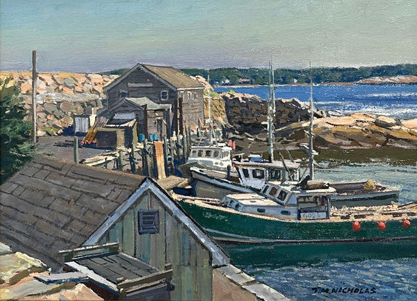 T.M. Nicholas (b. 1963), Pigeon Cove Harbor