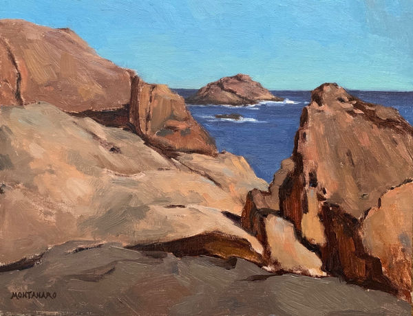 Todd Montanaro (b. 1967), On Bass Rocks