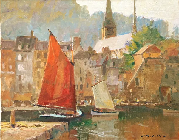 Charles Movalli (1945-2016), Honfleur
