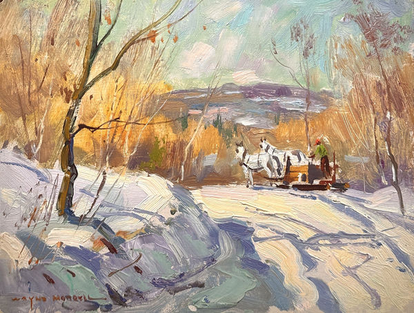 Wayne Morrell (1923-2013), Winter Road