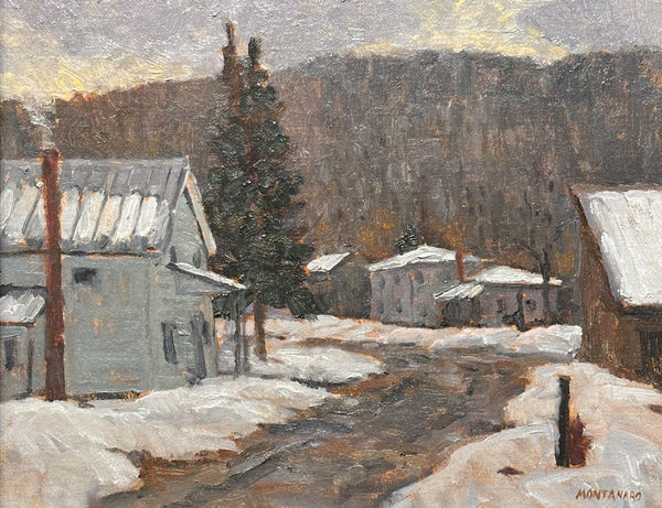 Todd Montanaro (b. 1967), The Green House, Vermont