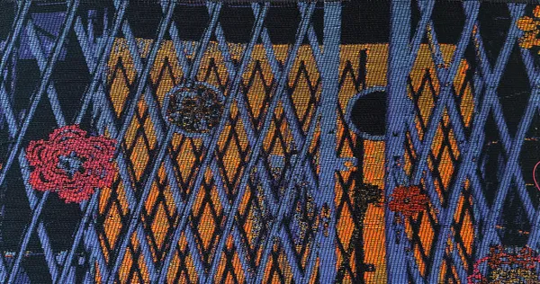 Sabiha Dohadwala, The Pattern that Sprouted in the Gaps, 2025