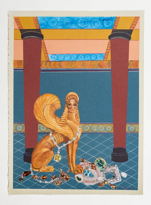 Kalliopi Lemos, Exploration of the Feminine - Sphinx, 2021