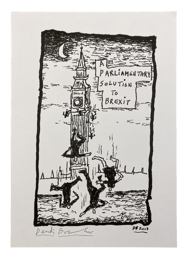 Derek Boshier, A Parliamentary Solution to Brexit, 2019