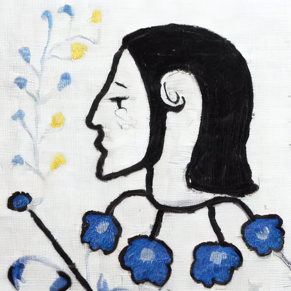 Aziza Kadyri, AI Suzani series: Self-exoticisation Archives I, video still II, 2023