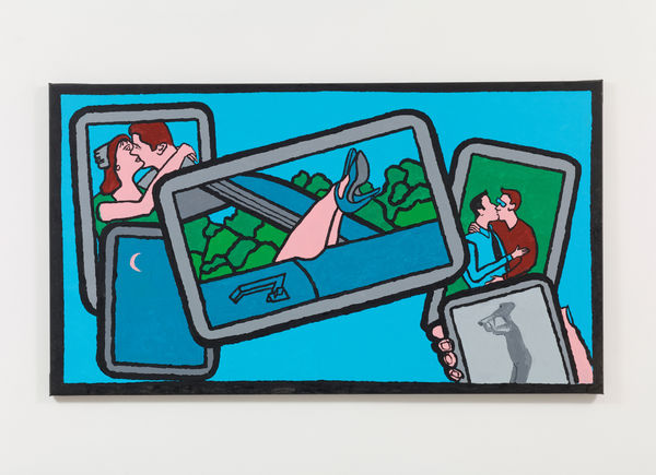 Derek Boshier, The For Ever Whistle #2, 2012