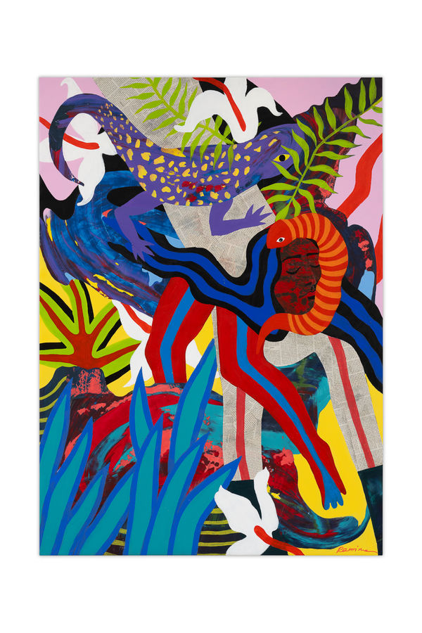 Ramina Saadatkhan, Union of Fire and Water, 2025