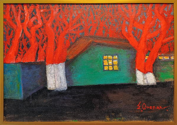 Eldar Gurban, Red Trees, 1976