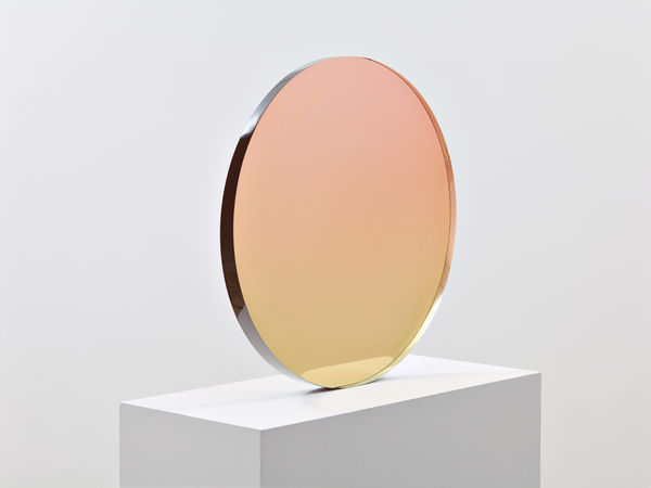 DeWain Valentine, Circle, Sepia to Rose, 1970