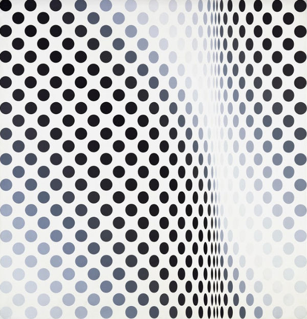 Bridget Riley, Pause, 1964