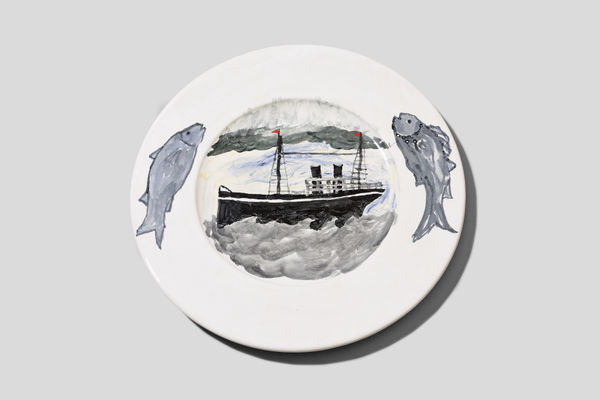 Joseph Dupré, Ship with Fish Charger, 2023