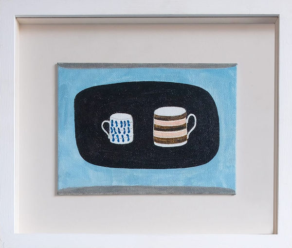 Rachel Nicholson, Small and Striped Mug, 1991