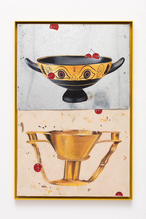 Paulo Nimer Pjota, dois vasos, 2022