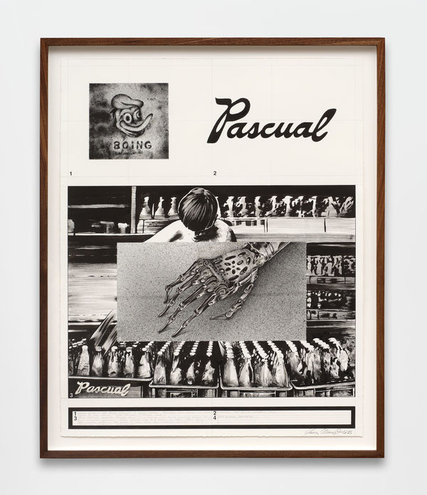 Jaime Muñoz, Diagram drawing #8, 2023