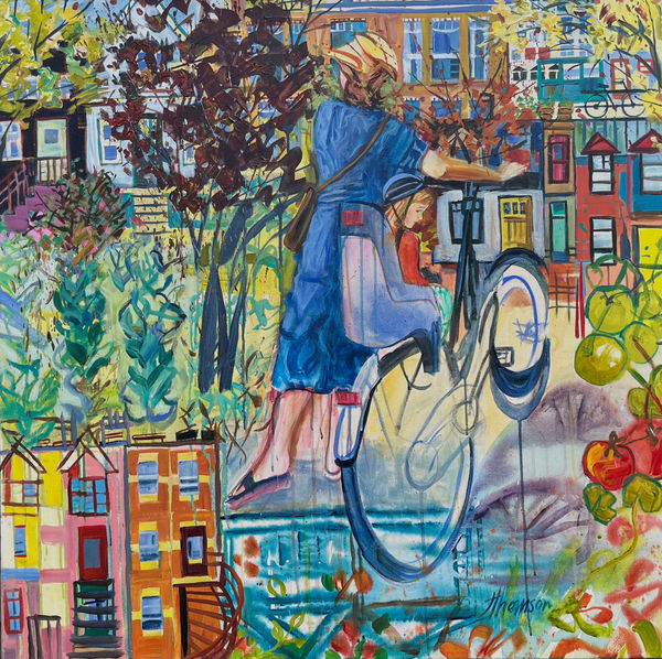Jill Thomson, Neighbourhood Bicycle Gardens