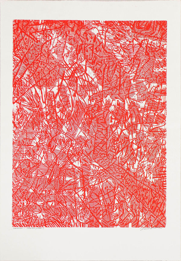 Erich Steininger, "Schattenfelder IV", 2005