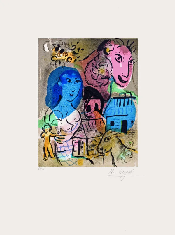 Marc Chagall, Hommage an Marc Chagall, Paris, 1969