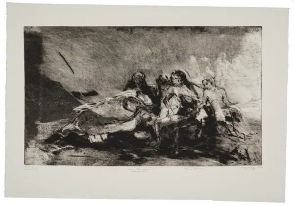 Therese Eisenmann, Hexenskizzen Blatt III, III/10, 1977-02-01