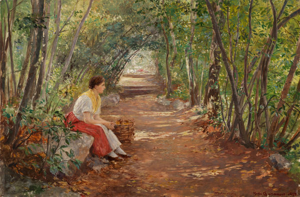 Hugo Charlemont, Kurze Rast, 1896