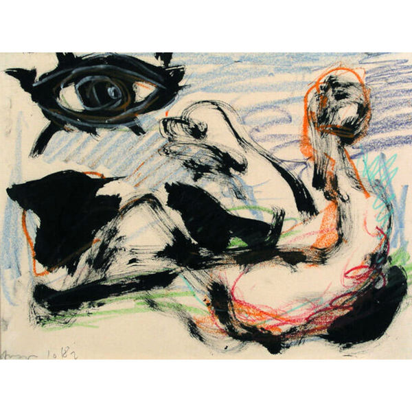 Siegfried Anzinger, Große Nase, 1982