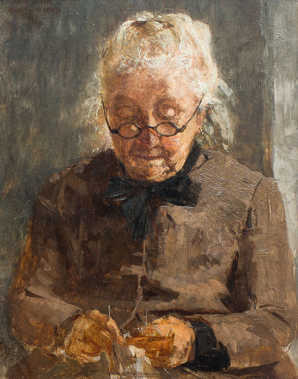 Tina Blau, "Meine Mutter", 1893