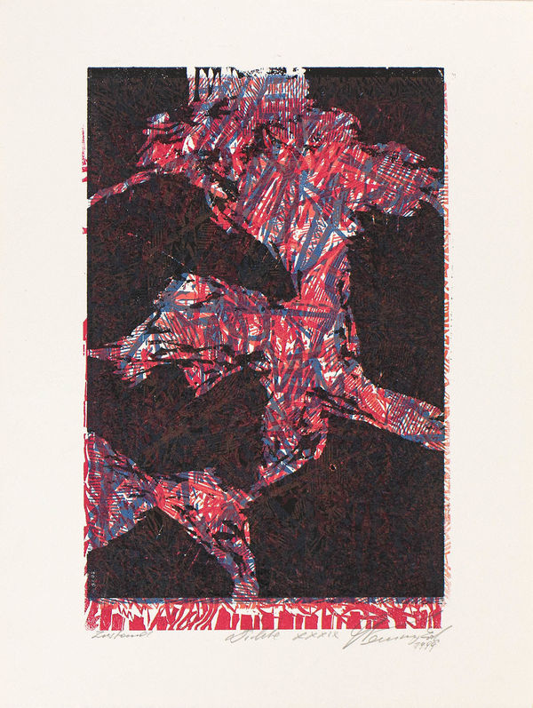 Erich Steininger, "Dichte XXXIX", 1999