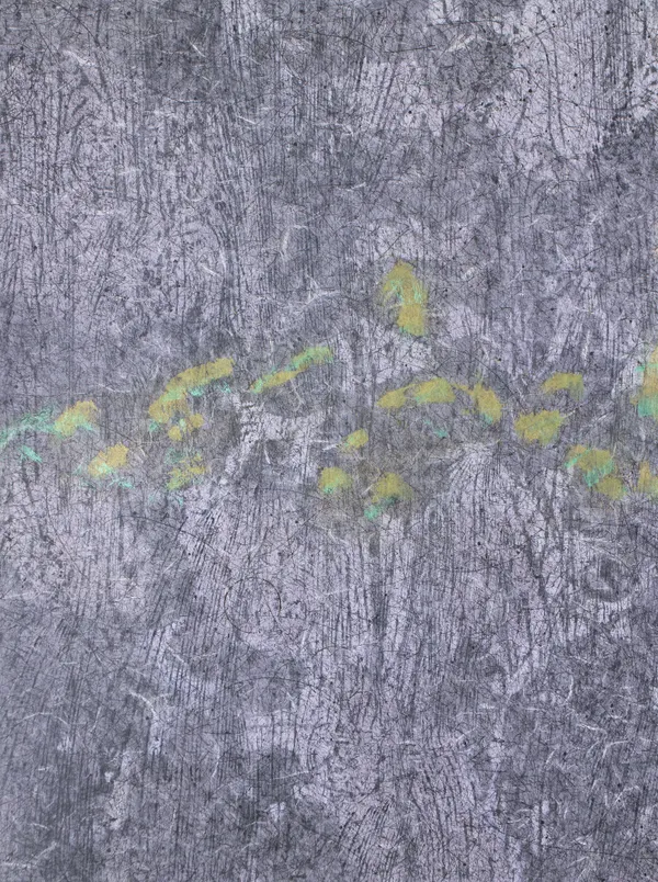 Ernst Friedrich OT, 2024 Tempera und Tusche auf Papier 60 x 44,5 cm Rückseitig signiert und gestempelt