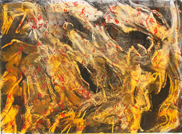 Erich Steininger, "Fliegend I", 2014