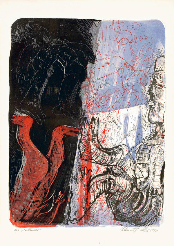 Erich Steininger, "Fallender", 1974
