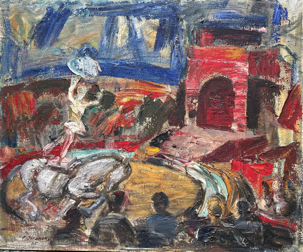 Ferdinand Stransky, "Zirkus", 1955