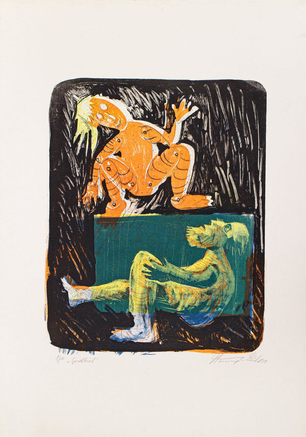 Erich Steininger, "Spieltrieb", 1974